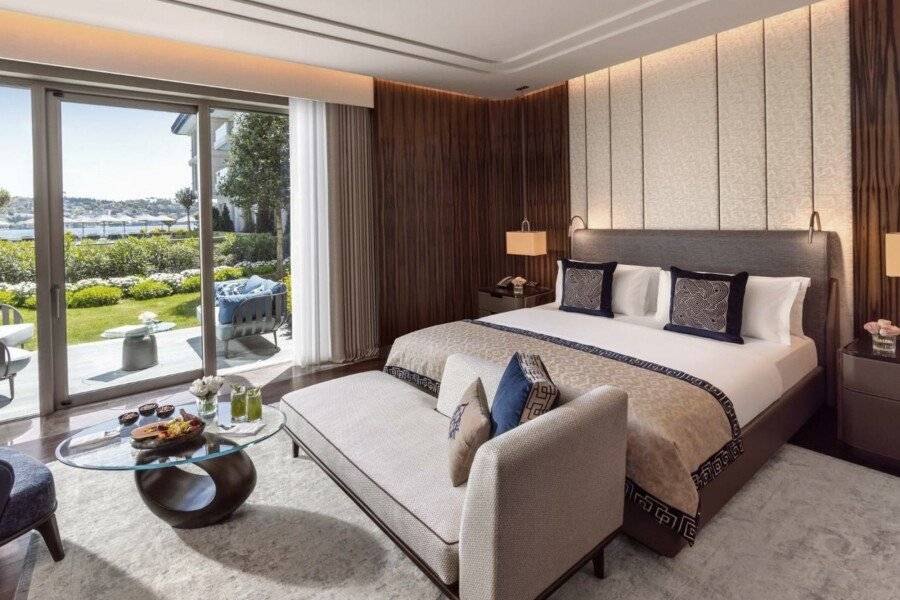 Mandarin Oriental Bosphorus hotel bedroom,garden,ocean view