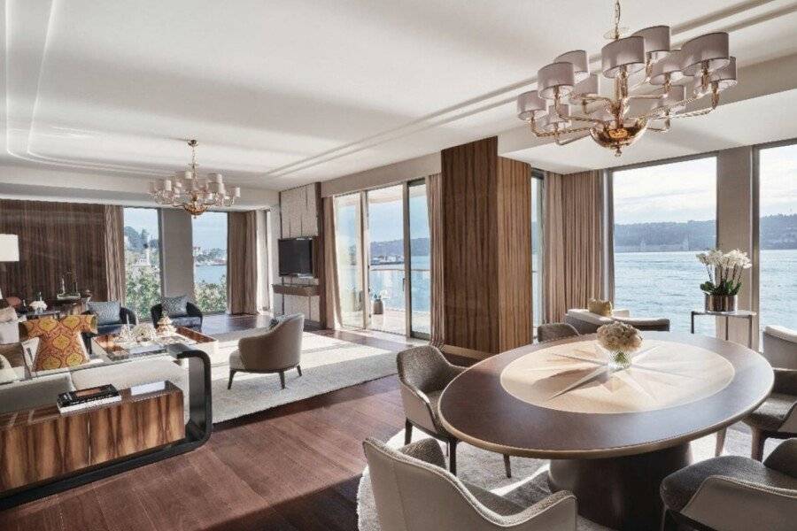 Mandarin Oriental Bosphorus hotel bedroom,ocean view