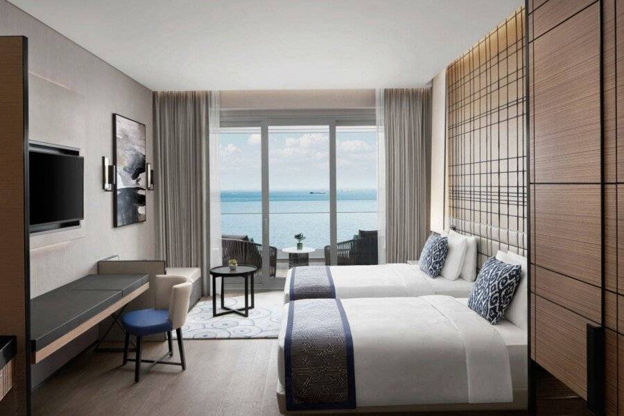 JW Marriott Hotel Istanbul Marmara Sea hotel bedroom,ocean view