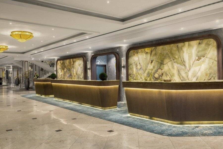 JW Marriott Hotel Berlin lobby,front desk