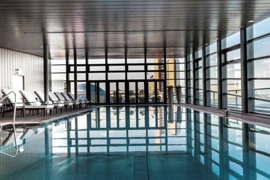 Grand Hyatt Berlin indoor pool,spa