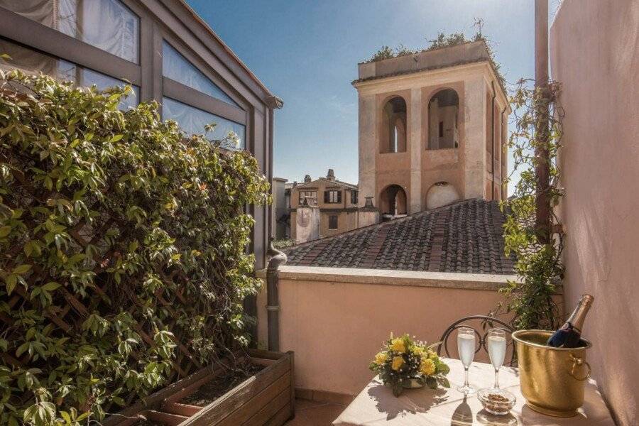 Hotel La Lumiere Di Piazza Di Spagna balcony,ocean view