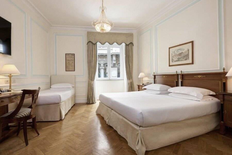 Hotel Quirinale hotel bedroom