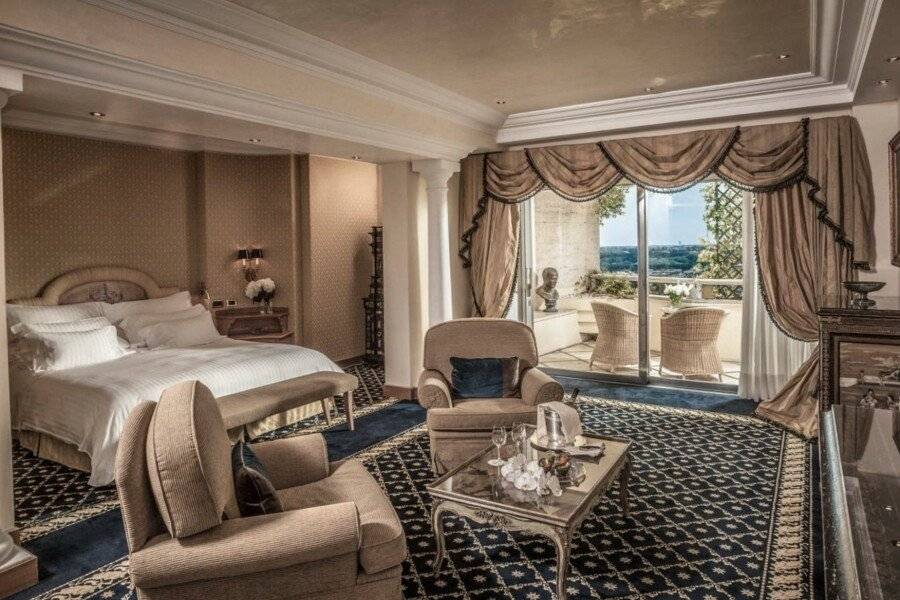 Rome Cavalieri, A Waldorf Astoria Hotel hotel bedroom,balcony,ocean view