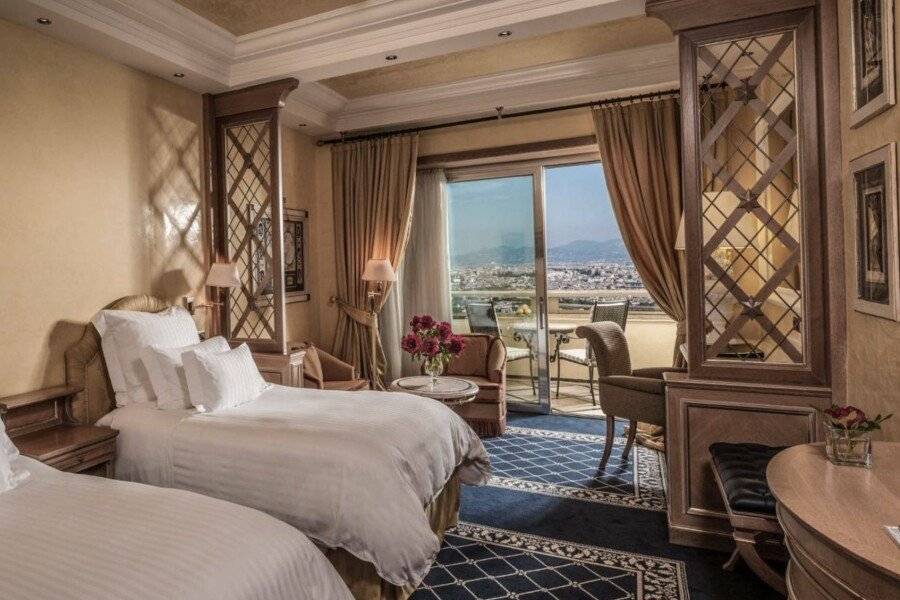 Rome Cavalieri, A Waldorf Astoria Hotel hotel bedroom,ocean view