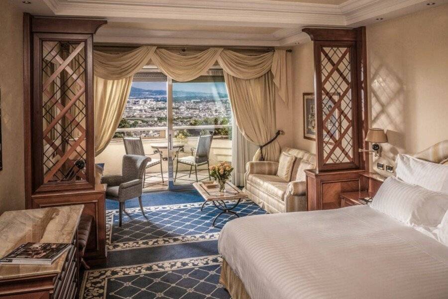 Rome Cavalieri, A Waldorf Astoria Hotel hotel bedroom,balcony,ocean view