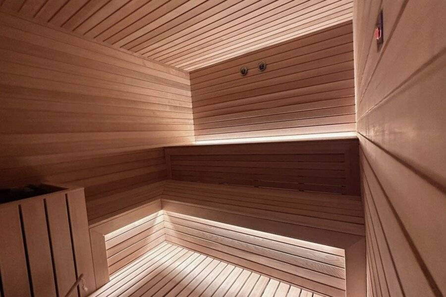 The Hive Hotel sauna