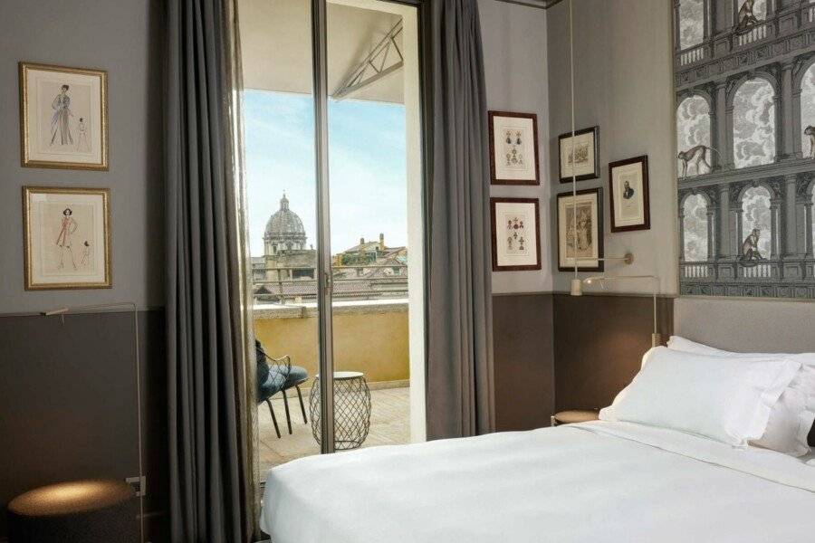 Radisson Collection Hotel, Roma Antica hotel bedroom,balcony,ocean view