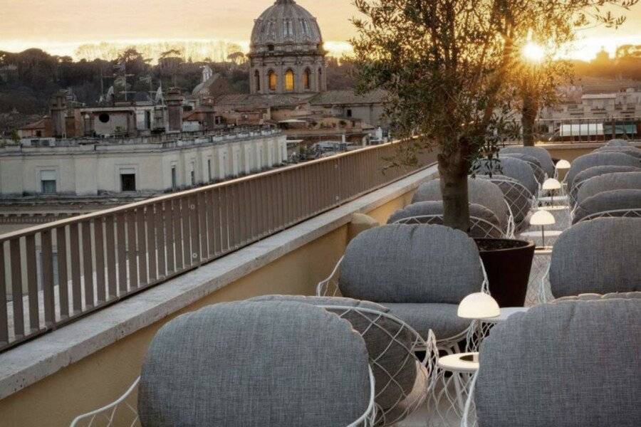 Radisson Collection Hotel, Roma Antica rooftop pool, ocean view