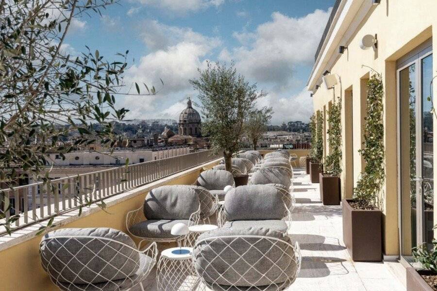 Radisson Collection Hotel, Roma Antica rooftop pool, balcony, ocean view