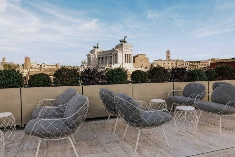 Radisson Collection Hotel, Roma Antica rooftop pool, balcony, ocean view