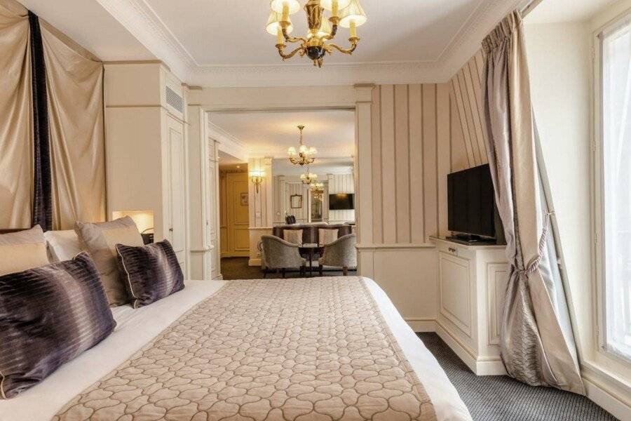 Hôtel Napoleon Paris hotel bedroom