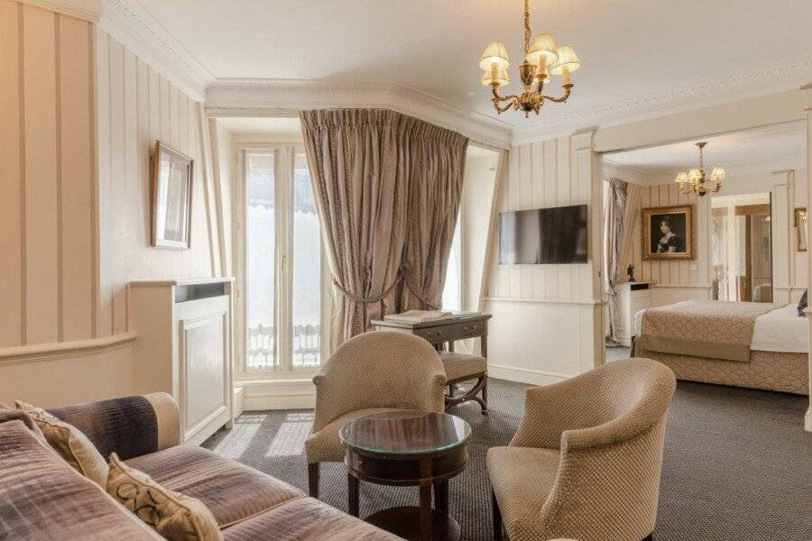 Hôtel Napoleon Paris hotel bedroom