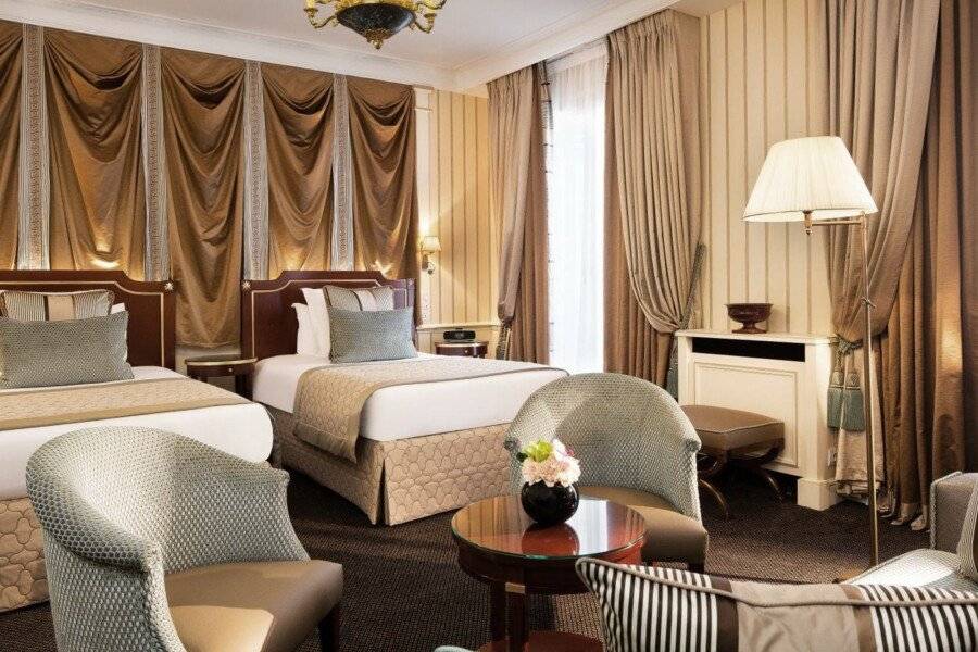 Hôtel Napoleon Paris hotel bedroom