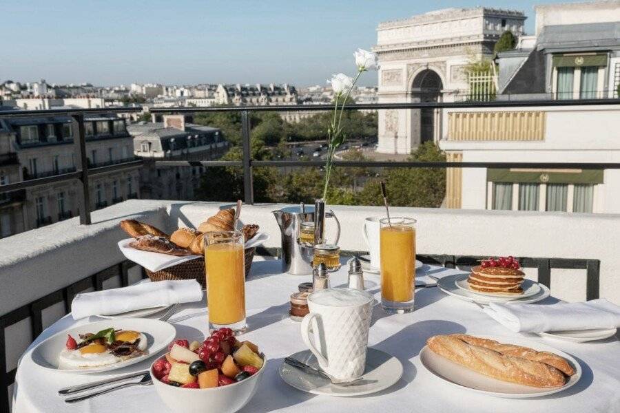 Hôtel Napoleon Paris breakfast, balcony, ocean view