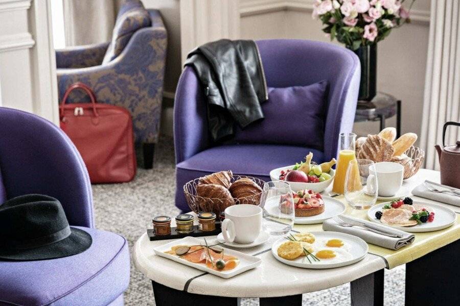 Sofitel Le Scribe Opera breakfast