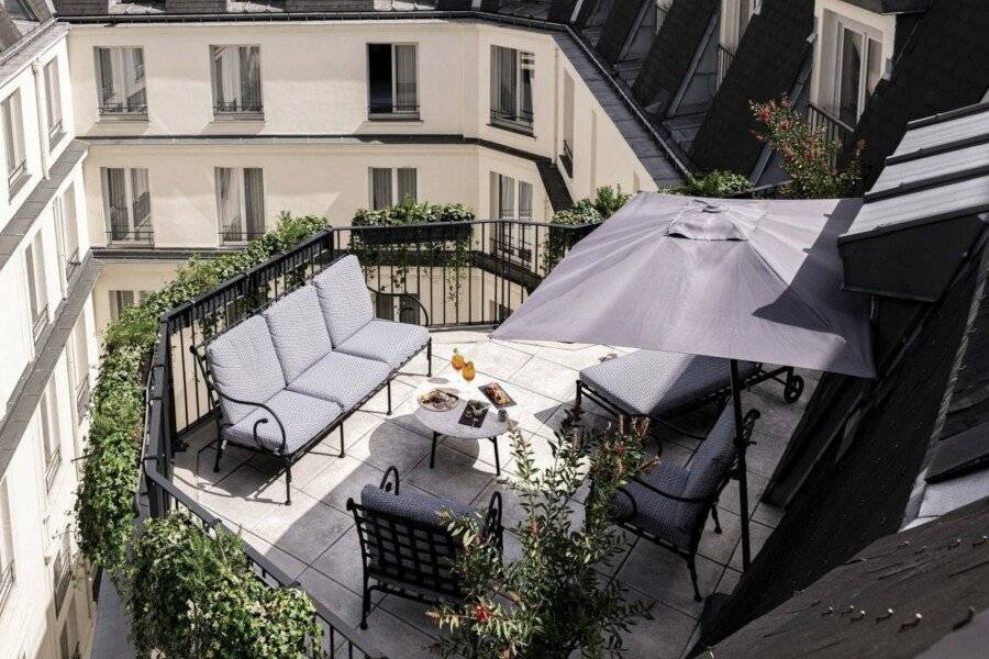 Sofitel Le Scribe Opera balcony