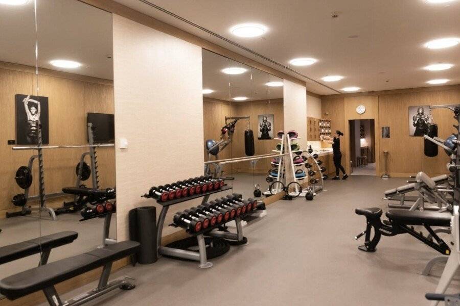 The Peninsula Paris fitness centre