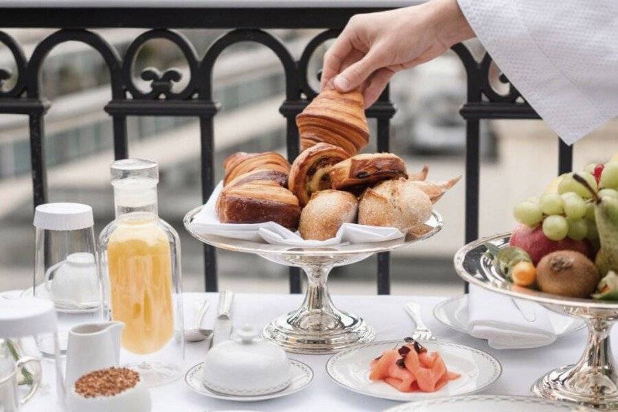 The Peninsula Paris breakfast