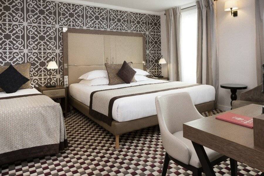 Philéas Lazare &amp; Spa hotel bedroom