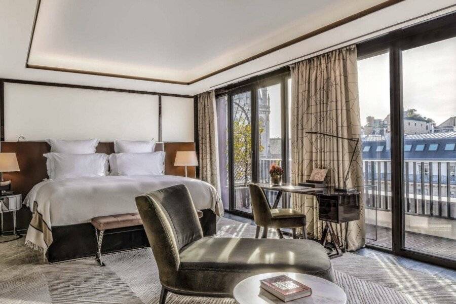 Bulgari Hotel Paris hotel bedroom,balcony