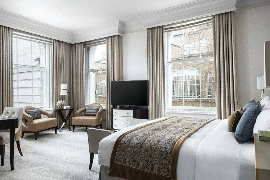 The Langham hotel bedroom