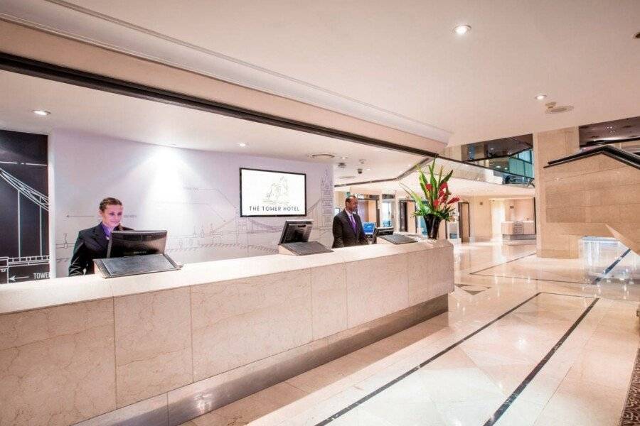 The Tower Hotel lobby,front desk,