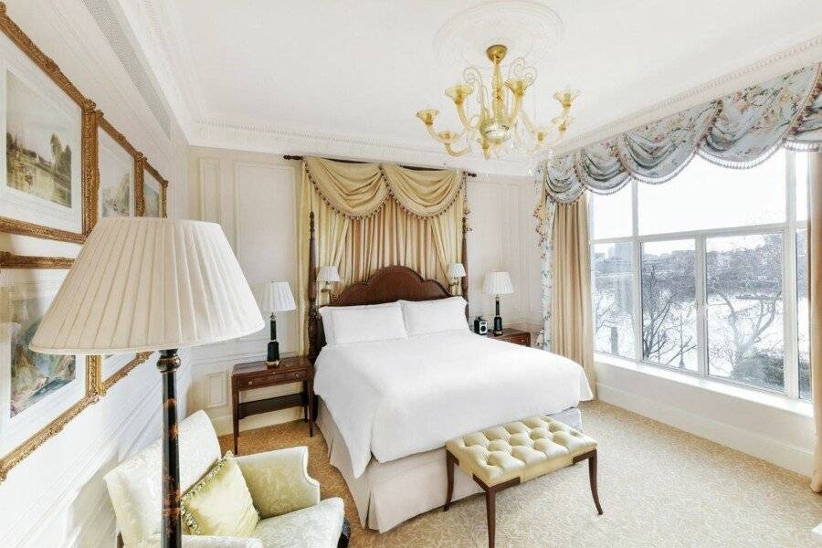 The Savoy hotel bedroom