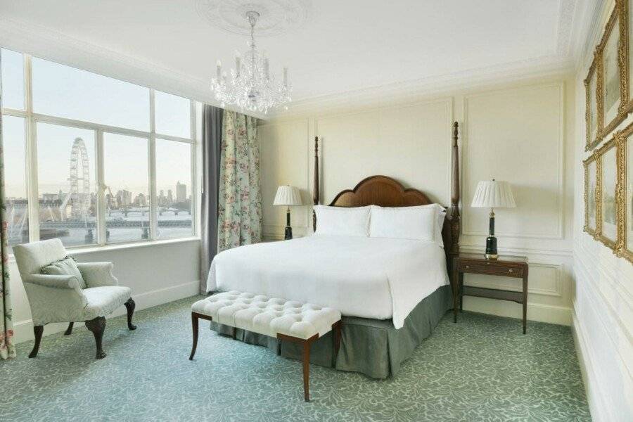 The Savoy hotel bedroom,ocean view