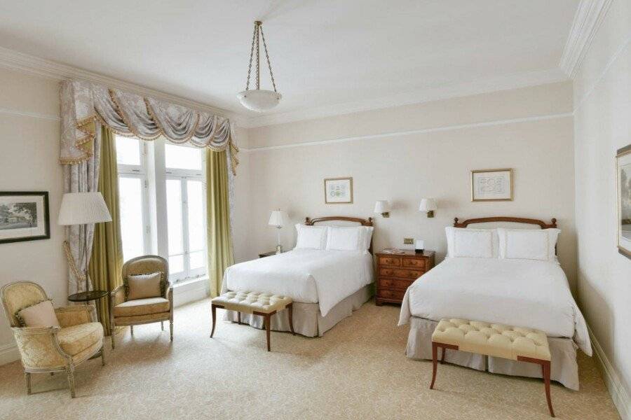 The Savoy hotel bedroom