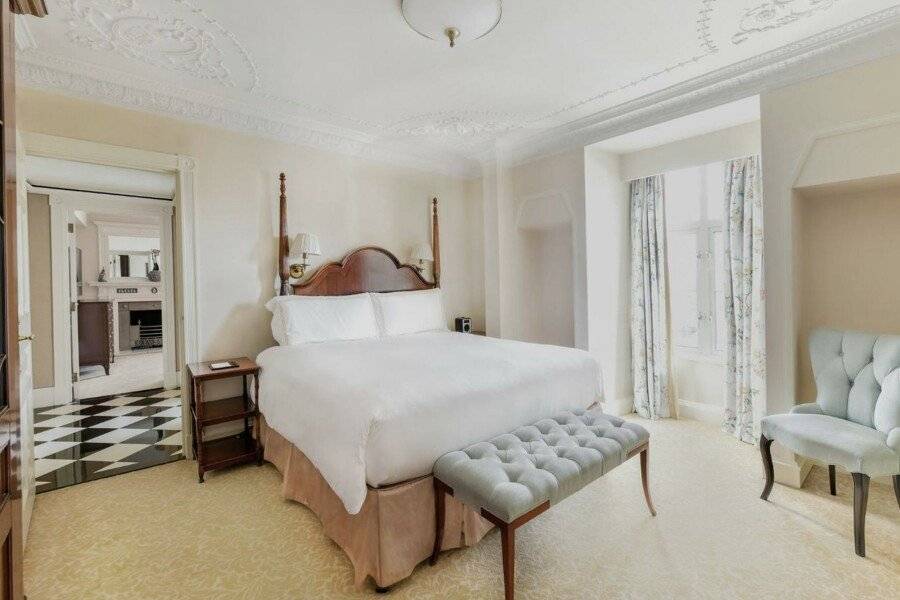 The Savoy hotel bedroom