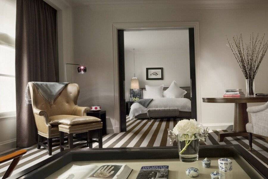 Rosewood London hotel bedroom