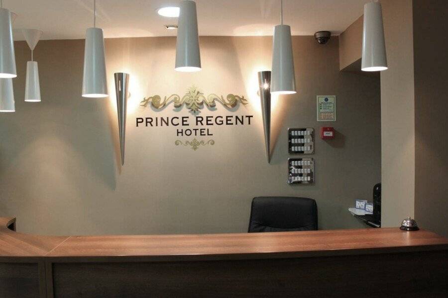 Prince Regent Hotel Excel London lobby,front desk,