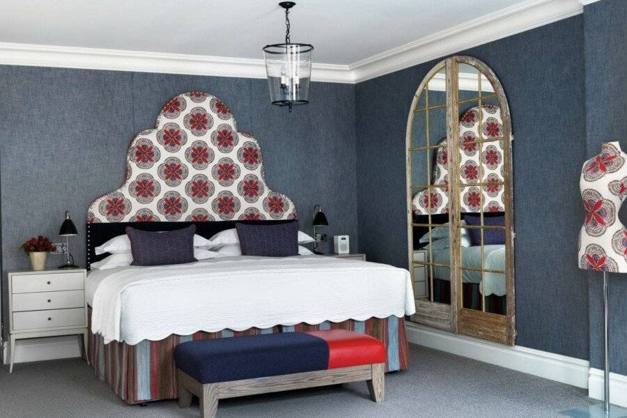 The Soho Hotel, Firmdale Hotels hotel bedroom