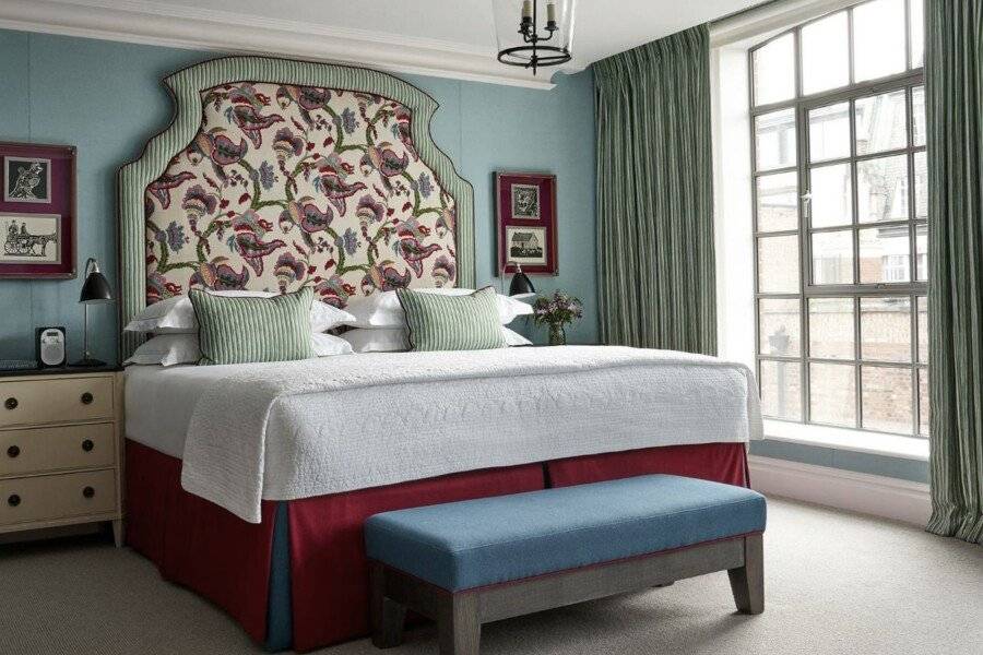 The Soho Hotel, Firmdale Hotels hotel bedroom