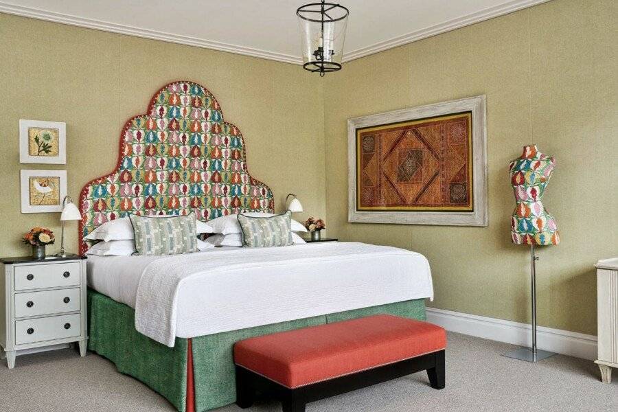 The Soho Hotel, Firmdale Hotels hotel bedroom