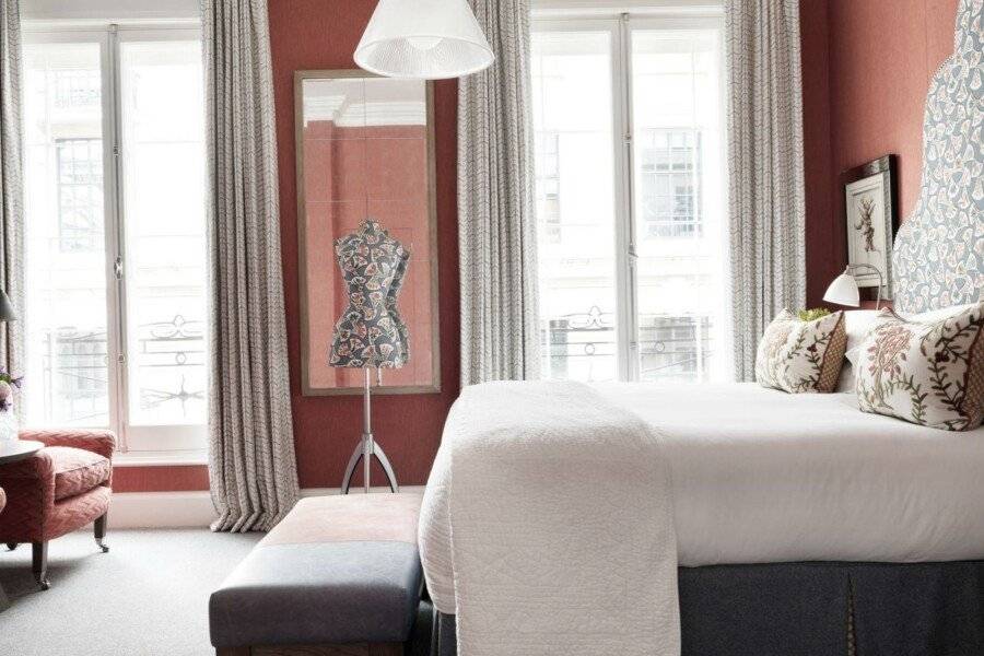 Haymarket Hotel, Firmdale Hotels hotel bedroom