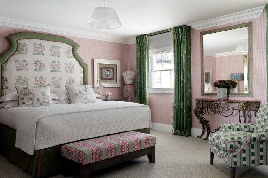 Haymarket Hotel, Firmdale Hotels hotel bedroom