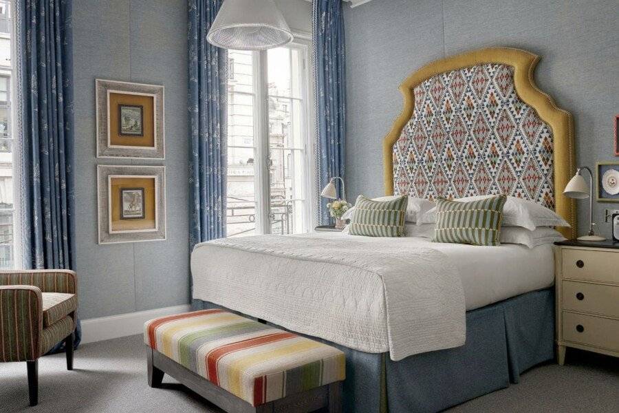 Haymarket Hotel, Firmdale Hotels hotel bedroom