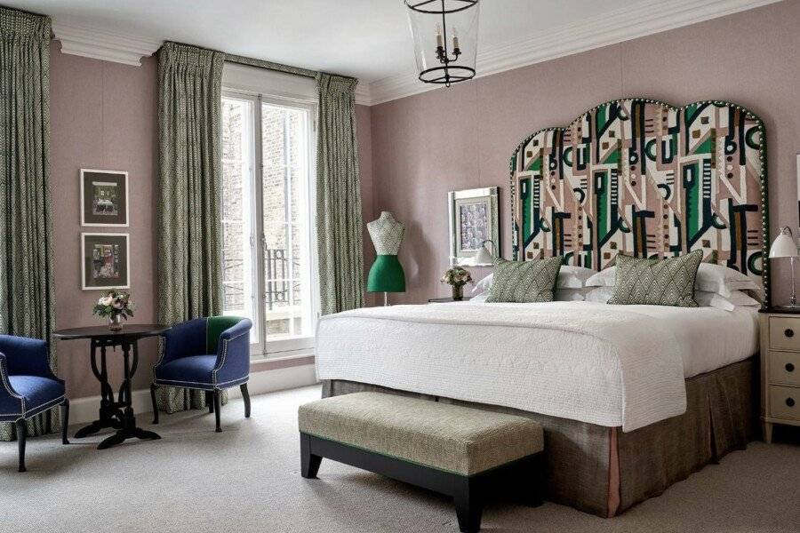 Haymarket Hotel, Firmdale Hotels hotel bedroom