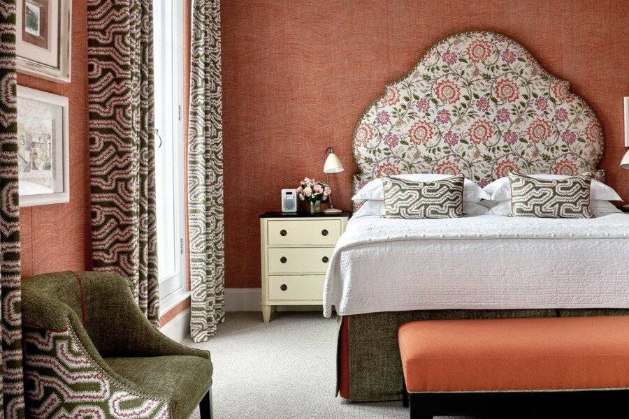 Haymarket Hotel, Firmdale Hotels hotel bedroom