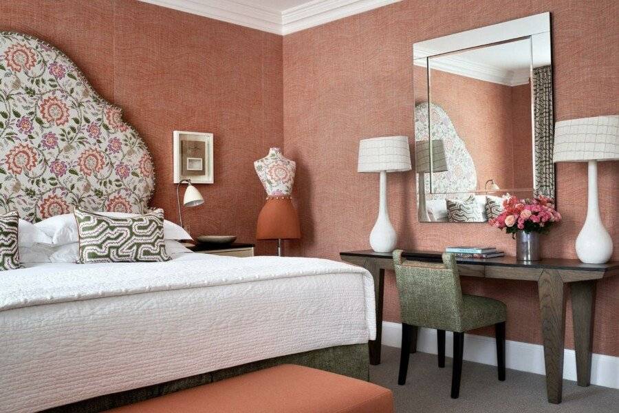 Haymarket Hotel, Firmdale Hotels hotel bedroom