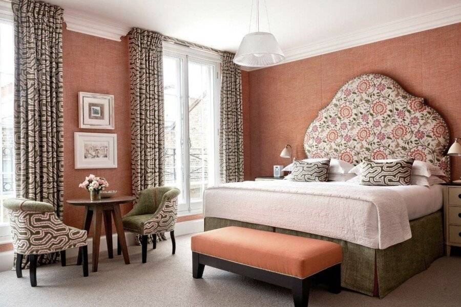 Haymarket Hotel, Firmdale Hotels hotel bedroom