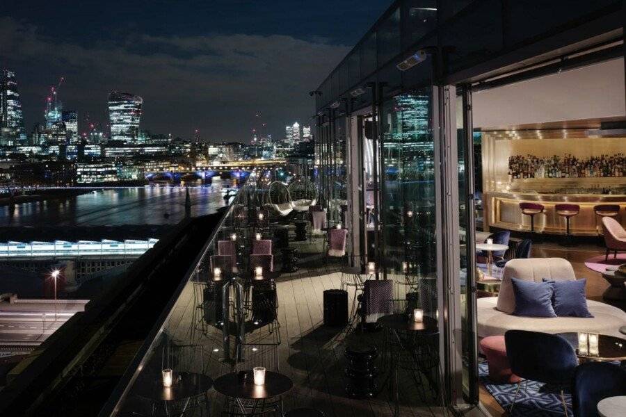 Sea Containers rooftop pool,bar,ocean view