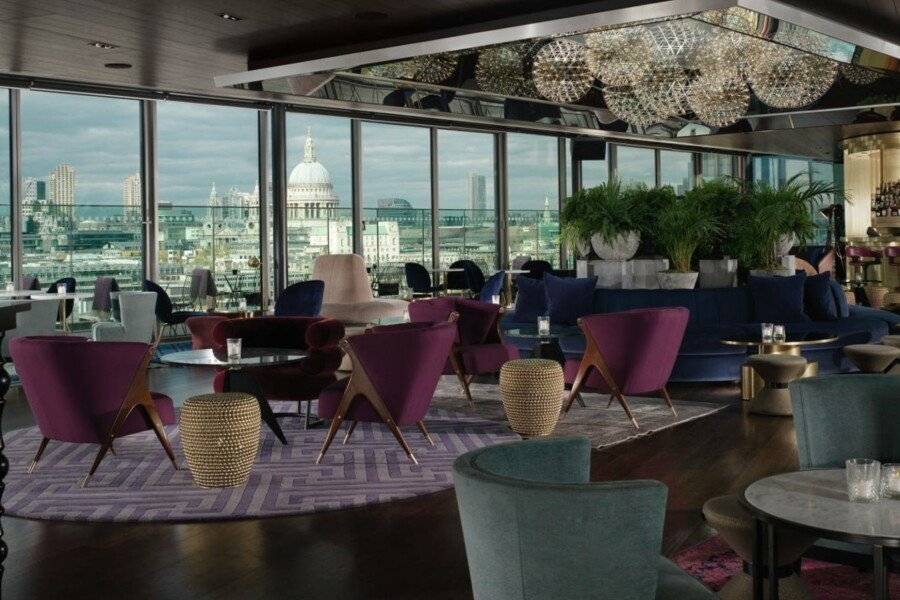 Sea Containers lounge, ocean view