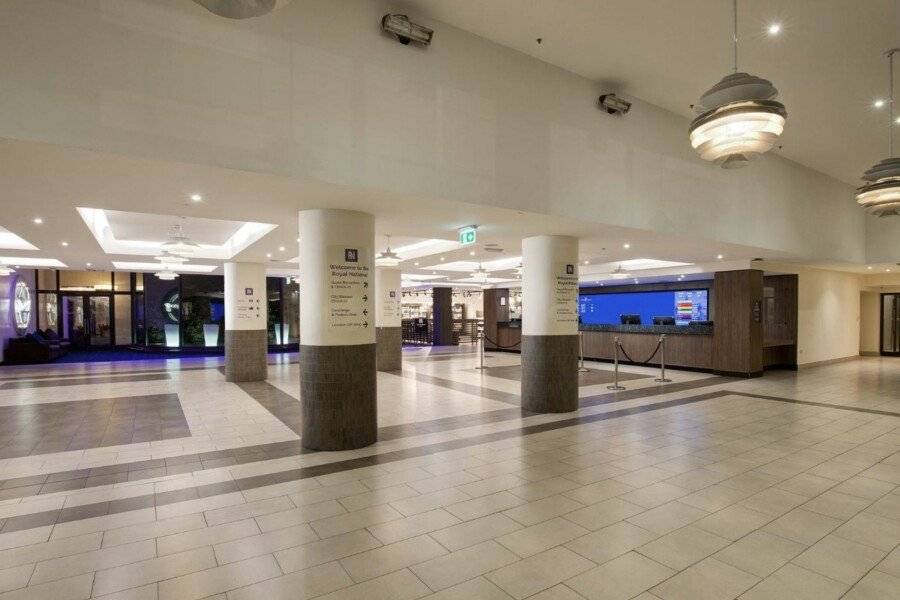 Royal National Hotel lobby, front desk