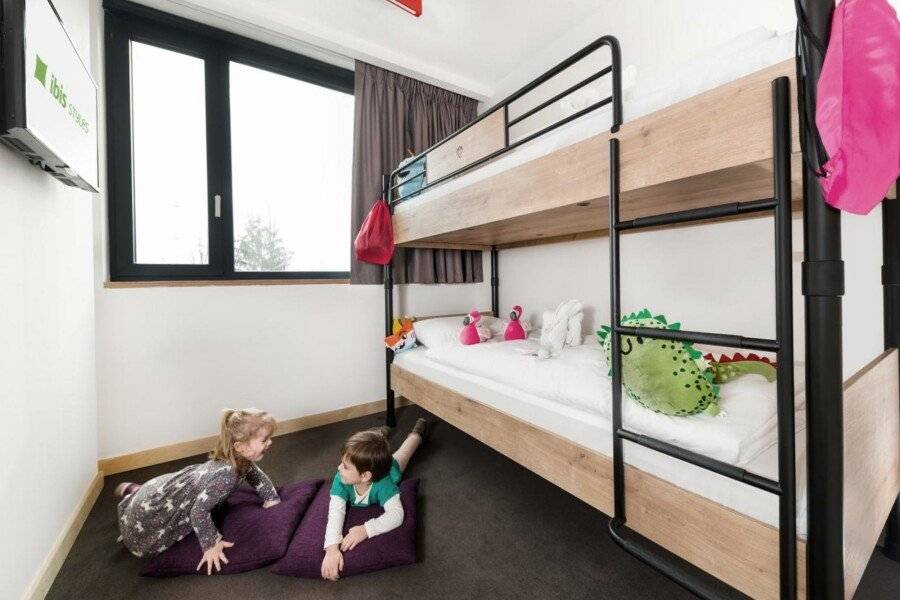 ibis Styles Citywest kids play area, hotel bedroom