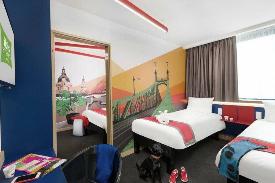 ibis Styles Citywest hotel bedroom