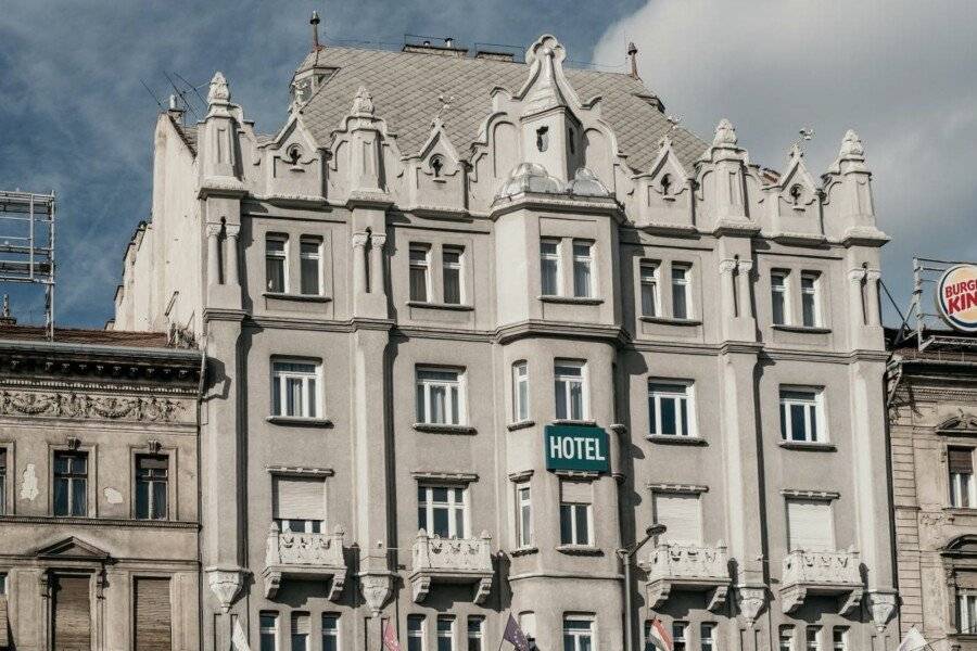 Baross City Hotel - Budapest facade, hotel facade