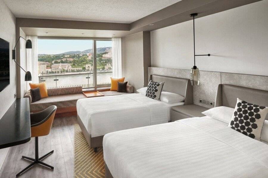 Budapest Marriott Hotel hotel bedroom,ocean view